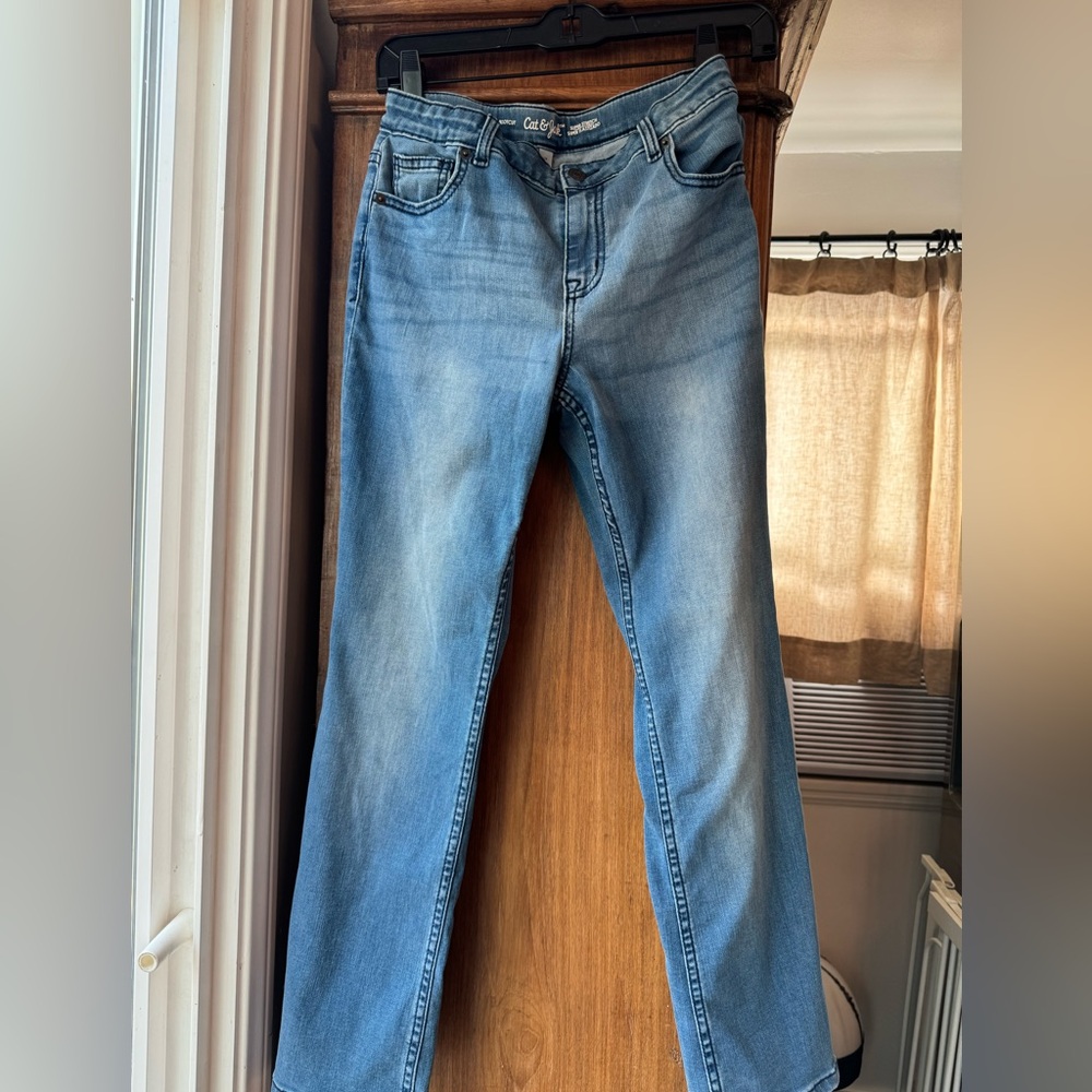 Cat and jack bootcut. Size 14. only worn a few times.